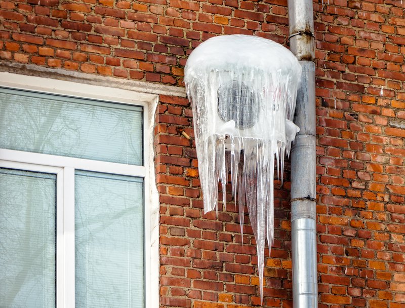 air conditioner freezing up