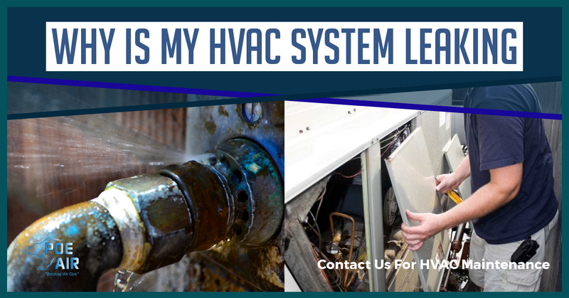 why air conditioners leak water