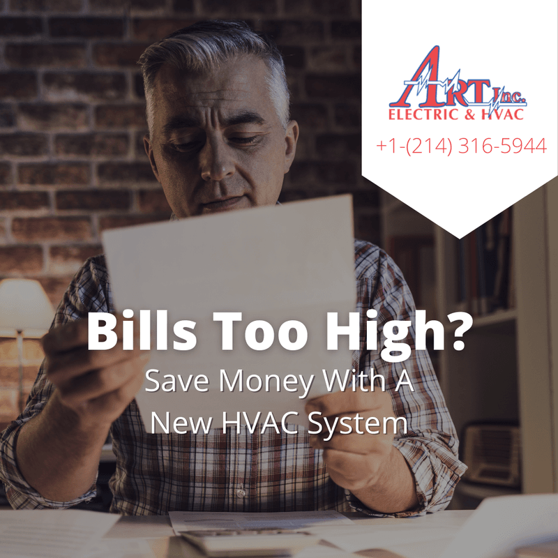 installing a new ac system saves money