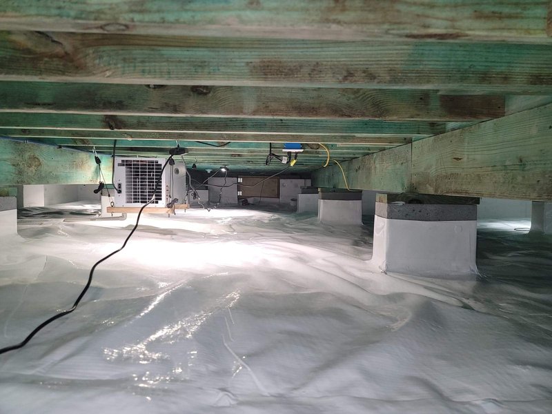 crawl space vapor barrier