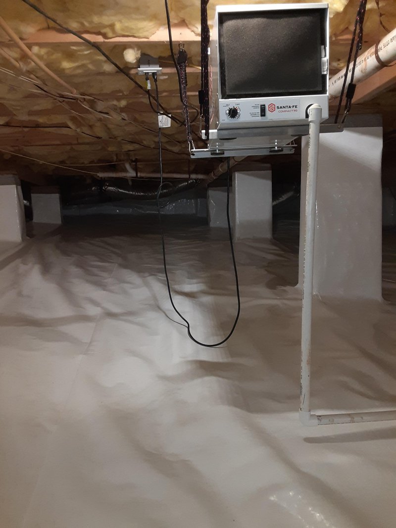 Crawl Space Dehumidifier