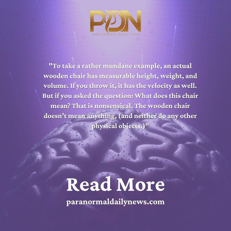 conscious universe