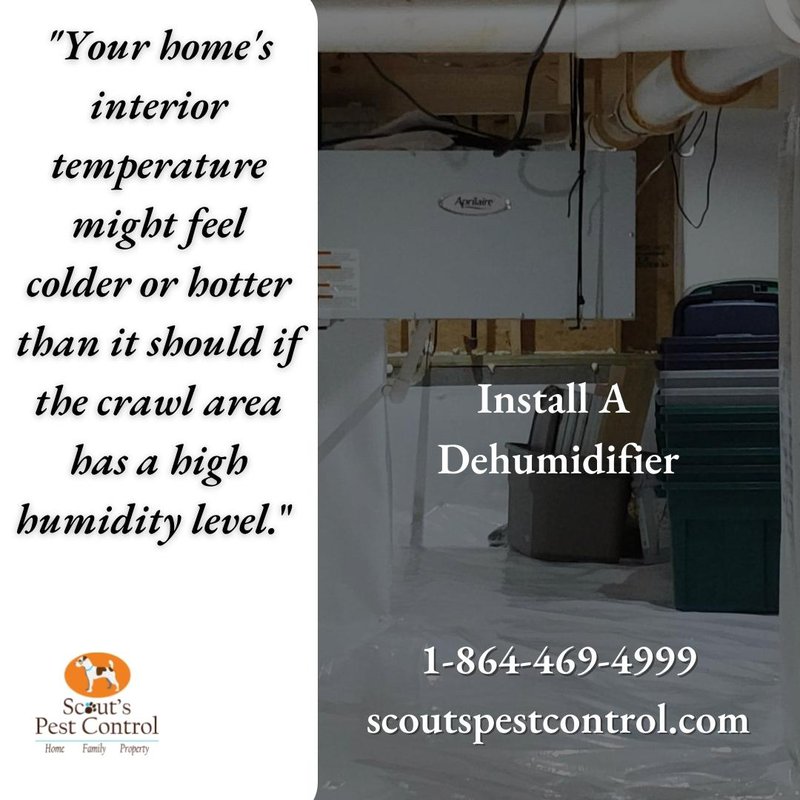 install a dehumidifier