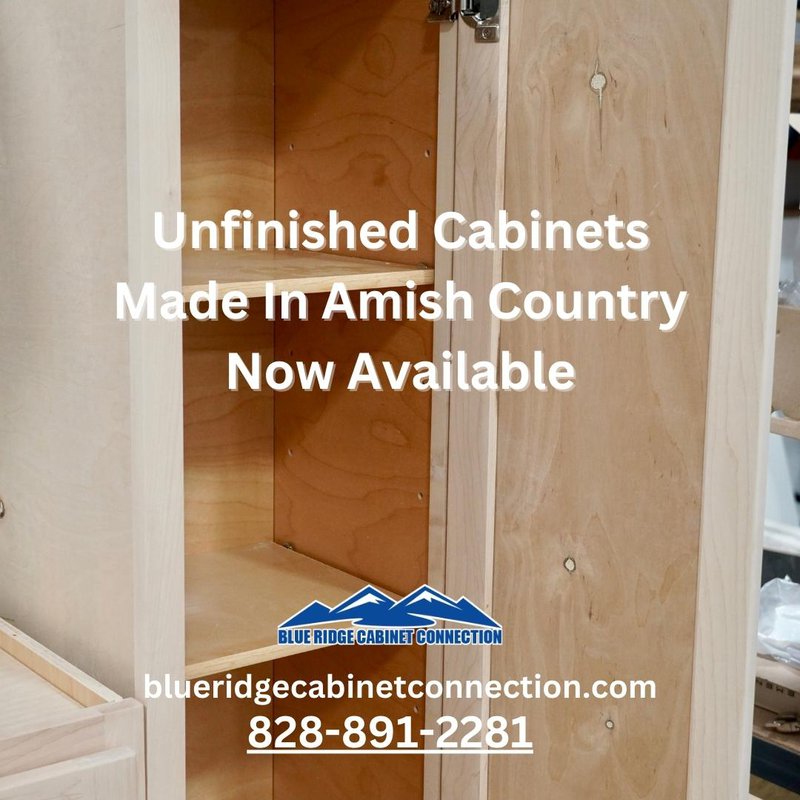 unfinished cabinets