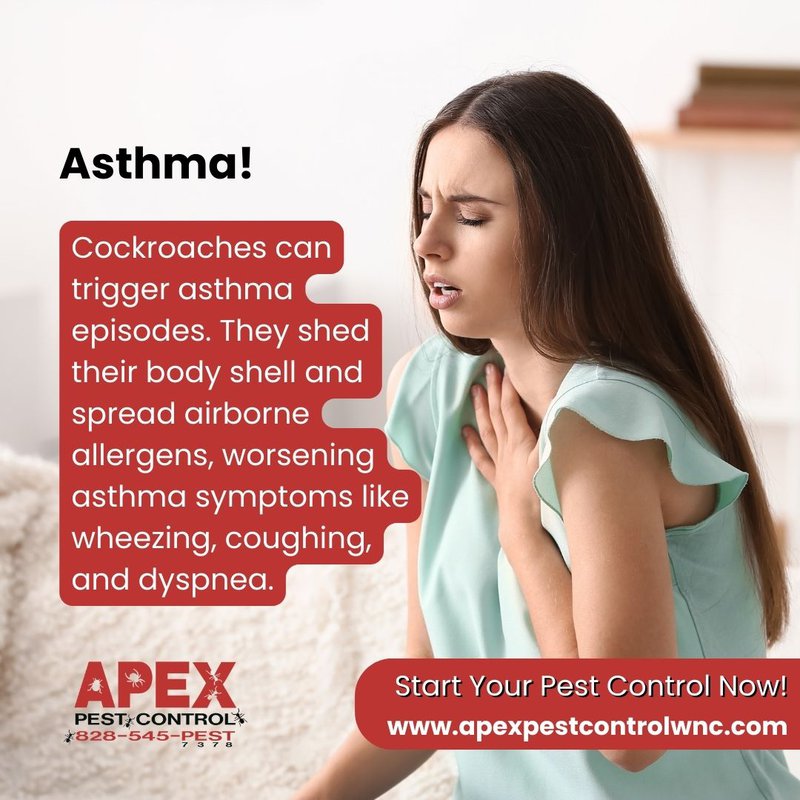 asthma and cockroach infestations